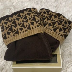 NIB Michael Kors Boot Sock L/XL